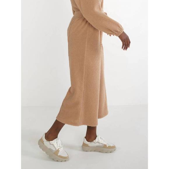 NEW EMILY MCCARTHY crop trouser in teddy - Picture 2 of 4